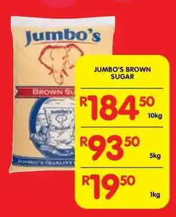 Shoprite JUMBO’S BROWN SUGAR offer