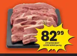 Shoprite STEWING BEEF LOOSE SERVE per kg offer