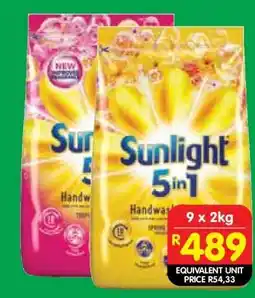 Shoprite Sunlight 5 in 1 Handwash Powder offer