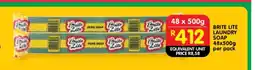 Shoprite BRITE LITE LAUNDRY SOAP offer