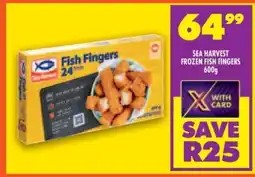 Shoprite SEA HARVEST FROZEN FISH FINGERS 600g offer