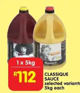Shoprite CLASSIQUE SAUCE offer