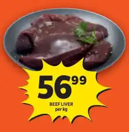 Shoprite BEEF LIVER offer