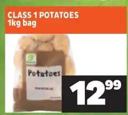 Shoprite CLASS 1 POTATOES 1kg bag offer