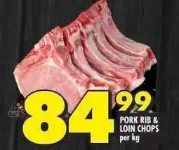 Shoprite PORK RIB & LOIN CHOPS offer