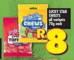 Shoprite LUCKY STAR SWEETS offer