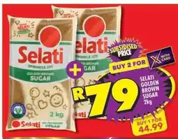 Shoprite Selati Golden Brown Sugar 2kg offer