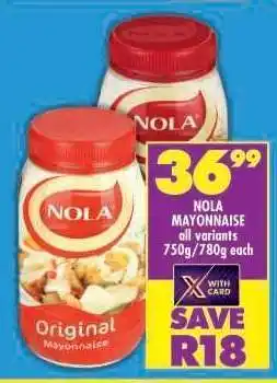 Shoprite Nola Mayonnaise offer