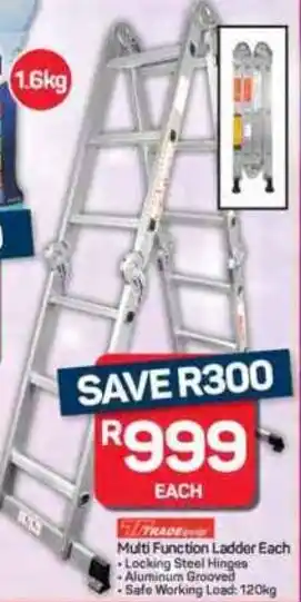 Pick n Pay Hypermarket TRADEquip Multi Function Ladder offer