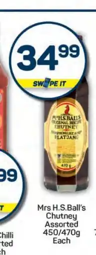 Pick n Pay Mrs H.S.Ball's Chutney Assorted offer