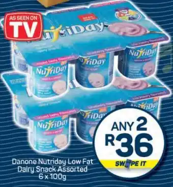 Pick n Pay Danone NutriDay Low Fat Dairy Snack Assorted offer