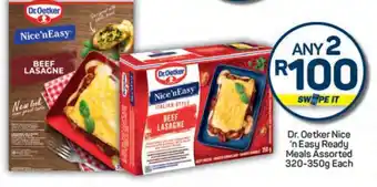 Pick n Pay Dr. Oetker Nice 'n Easy Ready Meals Assorted offer