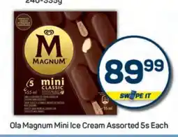Pick n Pay Ola Magnum Mini Ice Cream Assorted 5s Each offer