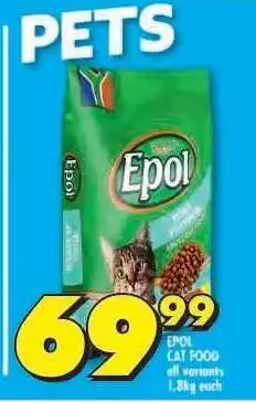 Shoprite EPOL CAT FOOD offer