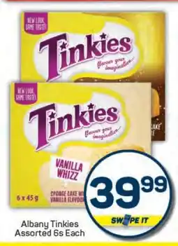 Pick n Pay Albany Tinkies Assorted 6s Each offer