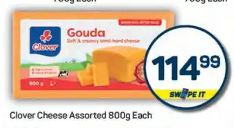 Pick n Pay Clover Cheese Assorted 800g Each offer
