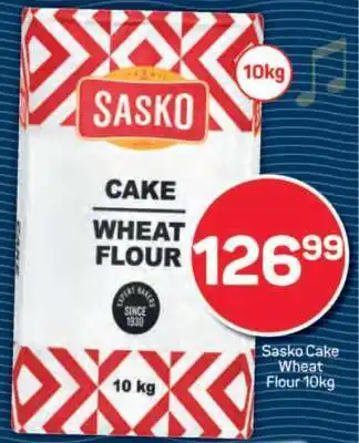 Pick n Pay Sasko Cake Wheat Flour 10kg offer