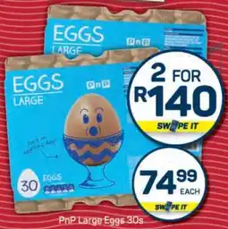 Pick n Pay PnP Large Eggs 30s offer