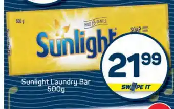 Pick n Pay Sunlight Laundry Bar 500g offer