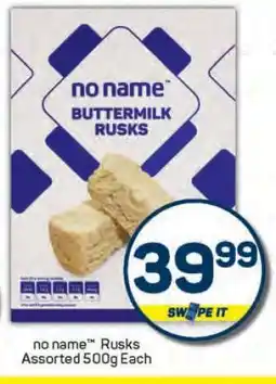 Pick n Pay no name Rusks offer