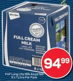 Pick n Pay PnP Long Life Milk Assorted offer