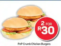 Pick n Pay PnP Crumb Chicken Burgers offer