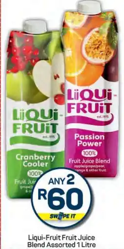 Pick n Pay Liqui-Fruit Fruit Juice Blend Assorted 1 Litre offer