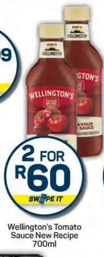 Pick n Pay Wellington's Tomato Sauce New Recipe 700ml offer