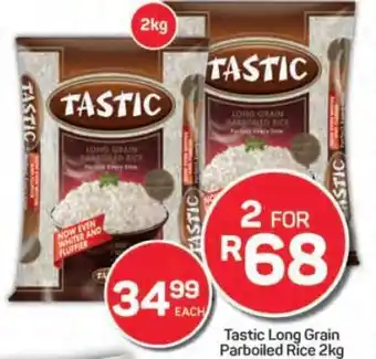 Pick n Pay Tastic Long Grain Parboiled Rice-2kg offer