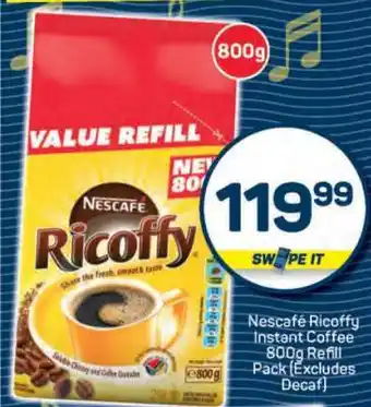 Pick n Pay Nescafe Ricoffy Instant Coffee 800g Refill Pack offer