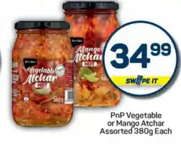 Pick n Pay PnP Vegetable or Mango Atchar offer