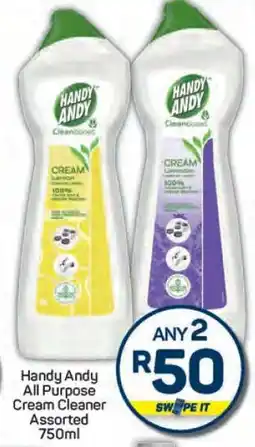 Pick n Pay Handy Andy All Purpose Cream Cleaner Assorted 750ml offer