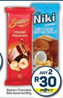 Pick n Pay Beacon Chocolate Slab Assorted 80g offer
