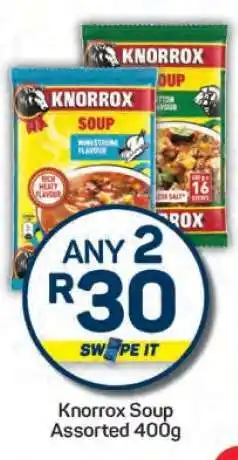 Pick n Pay Knorrox Soup Assorted 400g offer