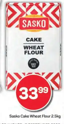 Pick n Pay Sasko Cake Wheat Flour 2.5kg offer