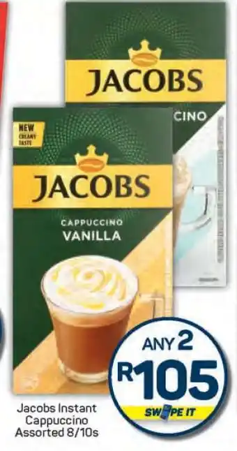 Pick n Pay Jacobs Instant Cappuccino Assorted 8/10s offer