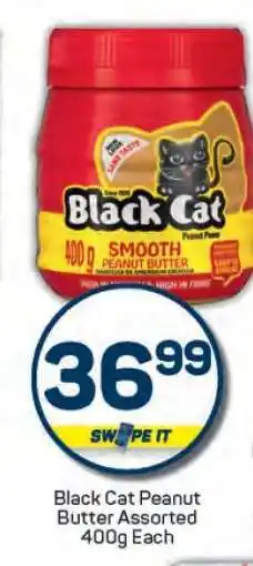 Pick n Pay Black Cat Peanut Butter Assorted 400g Each offer
