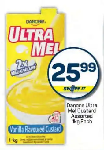 Pick n Pay Danone Ultra Mel Custard offer