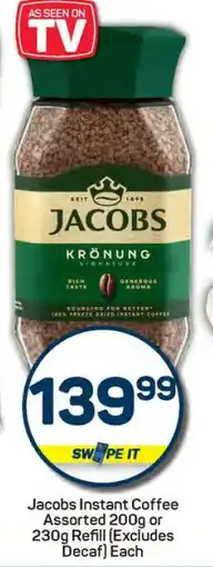 Pick n Pay Jacobs Instant Coffee offer