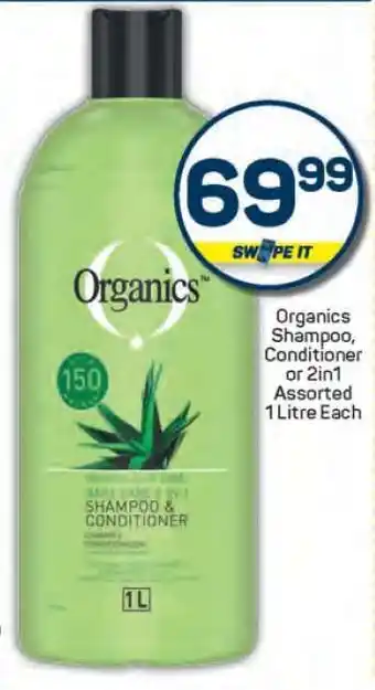 Pick n Pay Organics Shampoo Conditioner offer