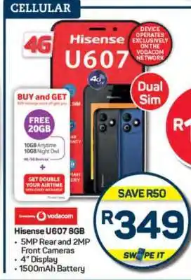 Pick n Pay Hisense U607 8GB offer