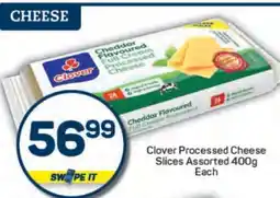 Pick n Pay Clover Processed Cheese Slices Assorted 400g offer