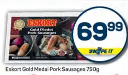 Pick n Pay Eskort Gold Medal Pork Sausages 750g offer