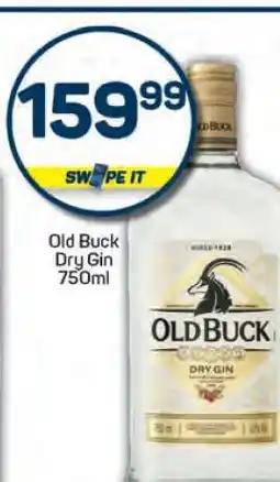 Pick n Pay OLD BUCK DRY GIN offer