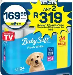 Pick n Pay Baby Soft Fresh White Toilet Tissue offer