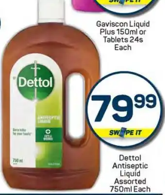 Pick n Pay Dettol Antiseptic Liquid Assorted offer