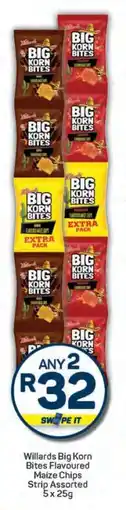 Pick n Pay Willards Big Korn Bites offer