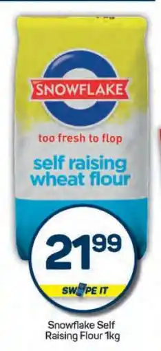Pick n Pay Snowflake Self Raising Flour 1kg offer