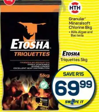 Pick n Pay Etosha Triquettes 5kg offer
