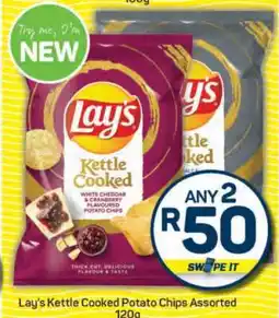 Pick n Pay Lay's Kettle Cooked Potato Chips Assorted offer